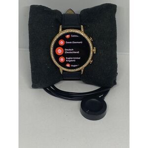 Fossil Gen 4 Authentic Digital Dial Smart Watch Custom Band FTW6015 AB431